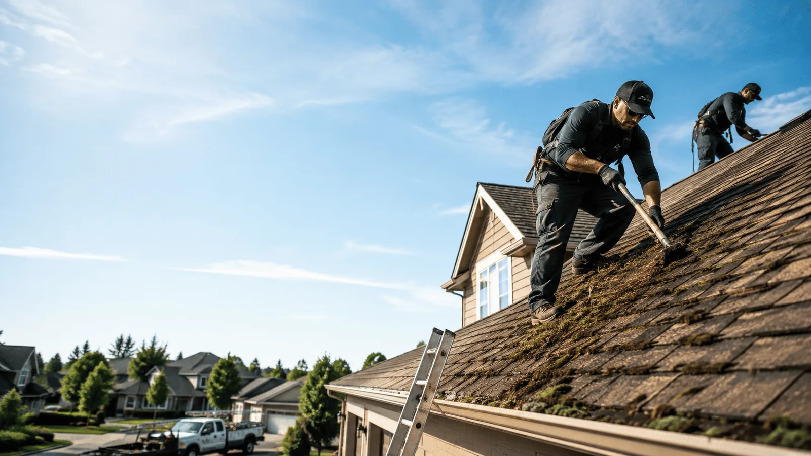 Roof Moss Removal in Campbell, NE near me